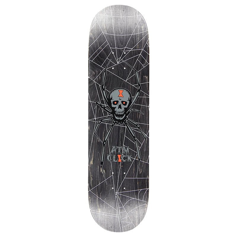 ATM 8.0" SPIDER (BLACK STAIN) Skateboard Deck - 5150 Skate Shop