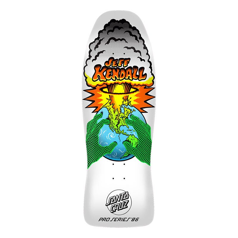 (August 2025 Release) Santa Cruz 10.0" x 29.7" Kendall End of the World Reissue Skateboard Decks