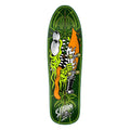 (August 2025 Release) Santa Cruz 9.23" x 31.67" Meek Pinstripe Slasher Green Pro Skateboard Decks