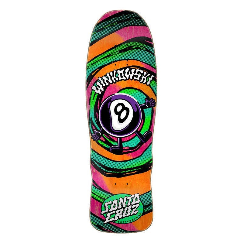 (August 2025 Release) Santa Cruz 9.5" x 30.05" Winkowski Vertigo Medium Pro Skateboard Decks