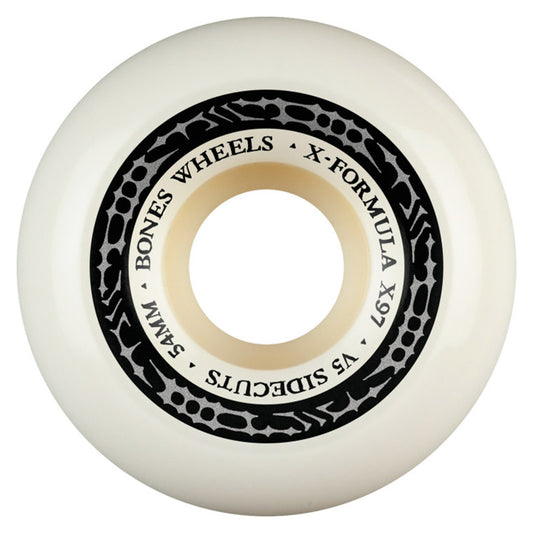 BONES WHEELS X-Formula Skateboard Wheels XF 54 V5 SIDECUTS X97 4PK