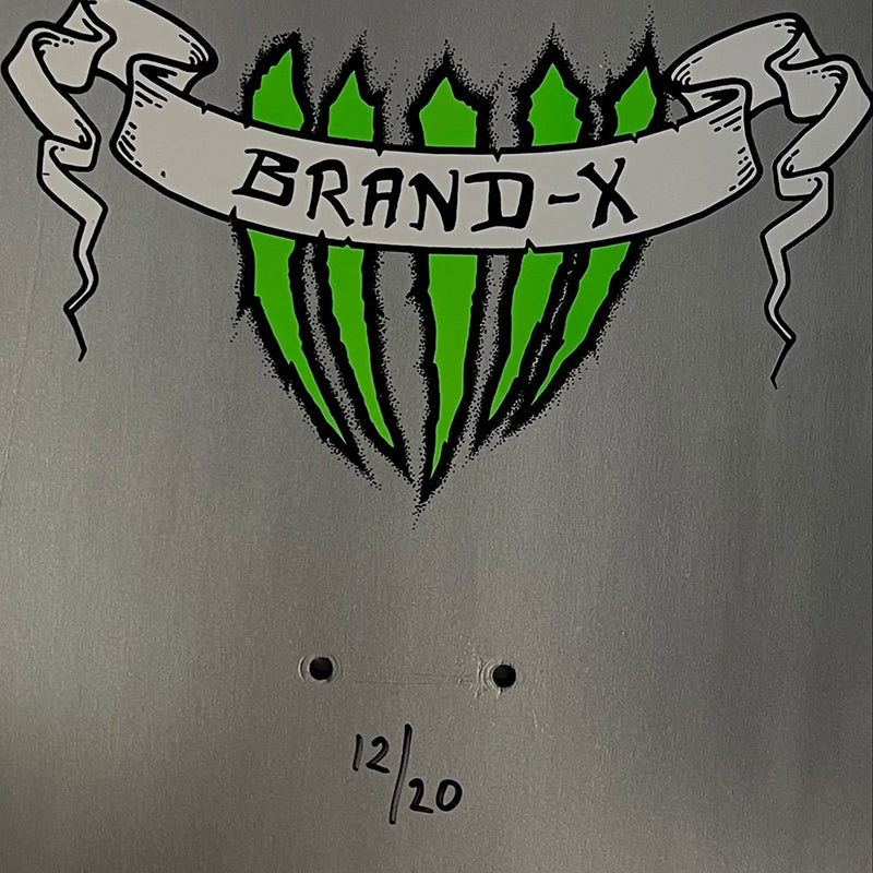 Brand-X Singed by Bill Danforth #12/20 American Nomad Skateboard Deck
