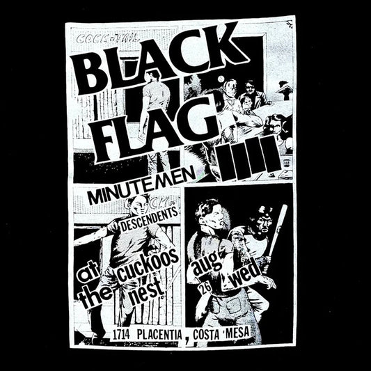 Black Flag Cuckoos Nest II Short Sleeve T-Shirts