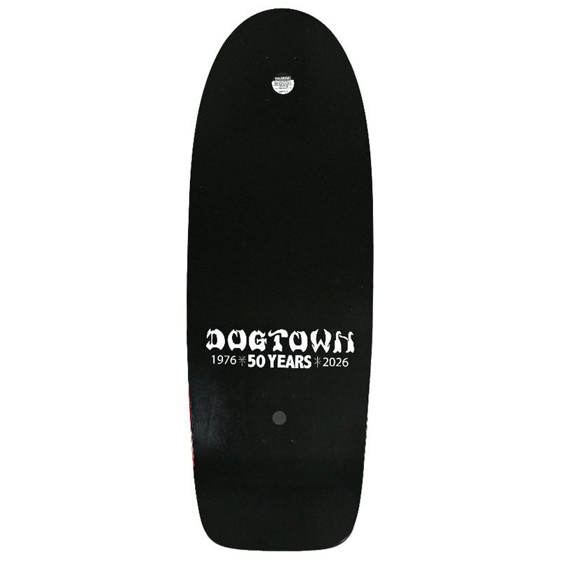 Dogtown Shogo Kubo OG 70s Classic Deck 10.5" x 30.07" Gloss Black