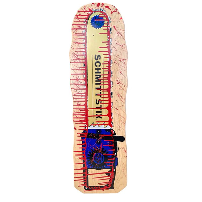 Bloody Schmitt Stix Chainsaw Deck 10"x 33" NAT BLOODY Halloween Special Limited (On The Way) - 5150 Skate Shop