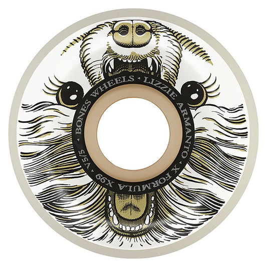 Bones 52mm 99a X - Formula Armanto Alma Mutter V5 Sidecut X - Formula Skateboard Wheels 4pk - 5150 Skate Shop