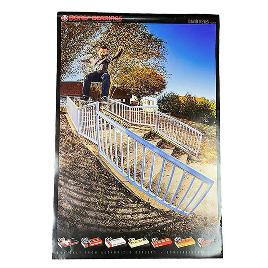 Bones Bearings 24" x 36" DAVID REYES Poster 5150 Skate Shop