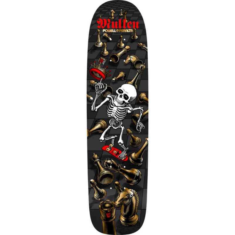 Bones Brigade 7.4" x 27.625" Rodney Mullen Chess Skateboard Deck Reissue Series 16 (Pre Order)