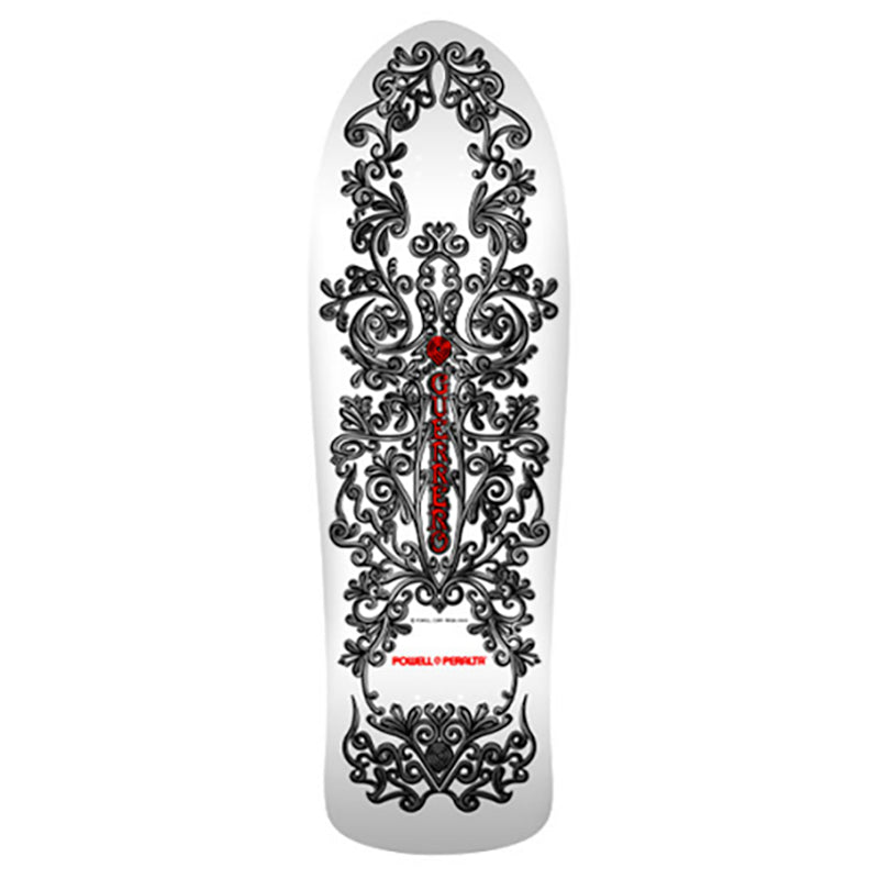 Powell Peralta Bones Brigade Series 17 Guerrero White Skateboard Deck (PRE-ORDER)
