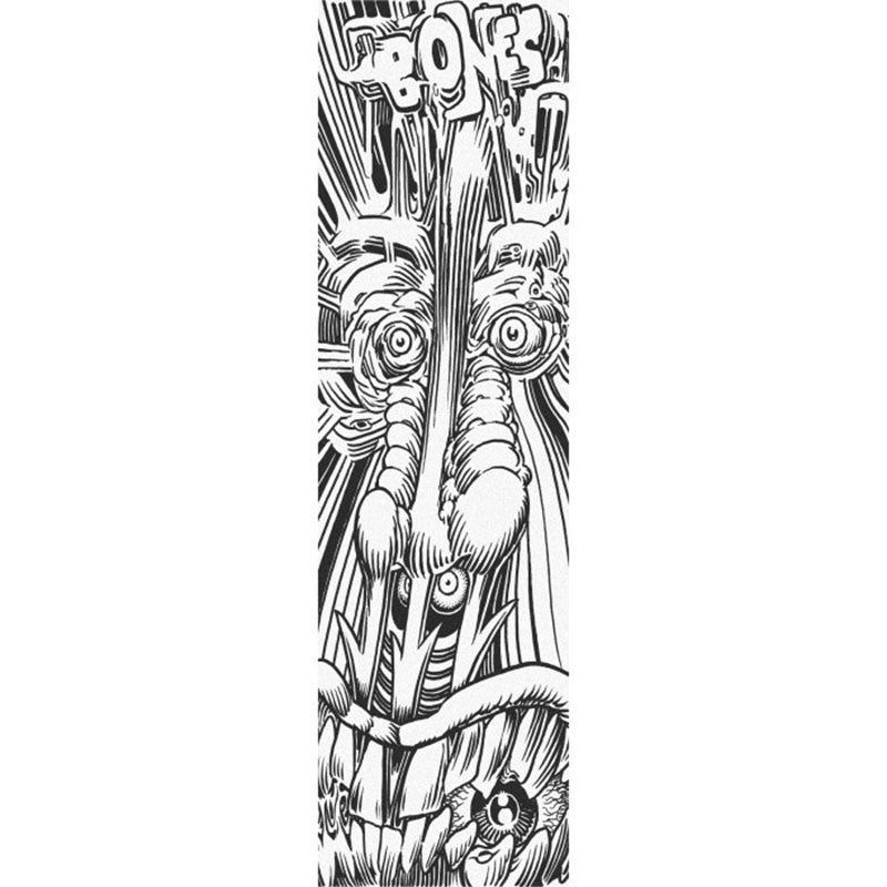 BONES WHEELS 9" x 33" Sheet Forest Face Skateboard Grip Tape 5150 Skate Shop