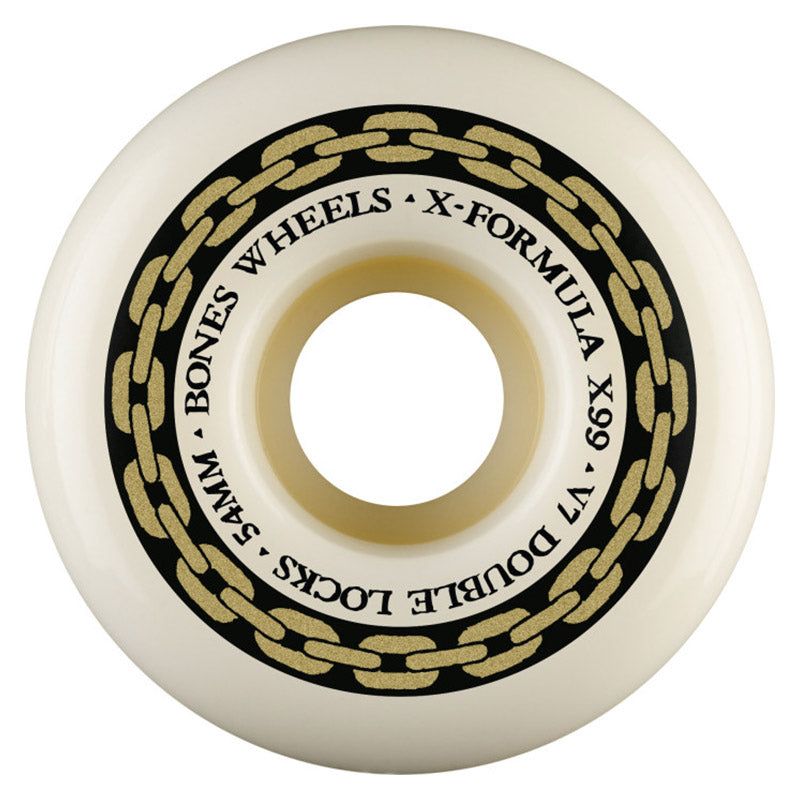BONES WHEELS X-Formula Skateboard Wheels XF 54 V7 DOUBLE LOCKS X99 4PK 5150 Skate Shop