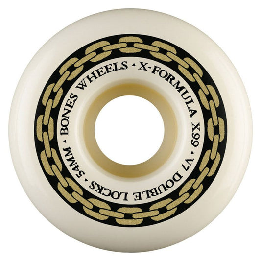 BONES WHEELS X-Formula Skateboard Wheels XF 54 V7 DOUBLE LOCKS X99 4PK 5150 Skate Shop
