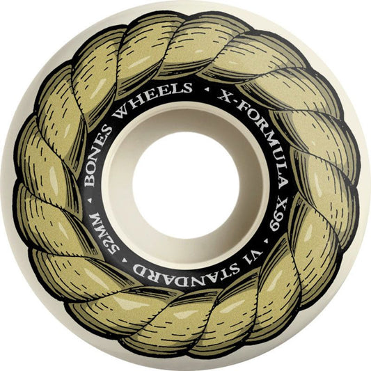 BONES WHEELS X-Formula XF STANDARD 52mm 99a V1 X-FORMULA Skateboard Wheels 4pk 5150 Skate Shop