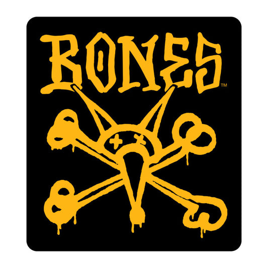 BONES WHEELS 3.5" x 3.25" Vato Rat Sticker
