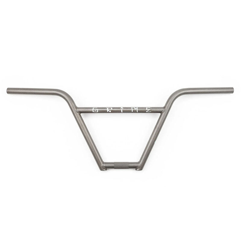 BSD BMX Grime 9.5" 4pc Bar Flat Raw Bicycle Handlebars