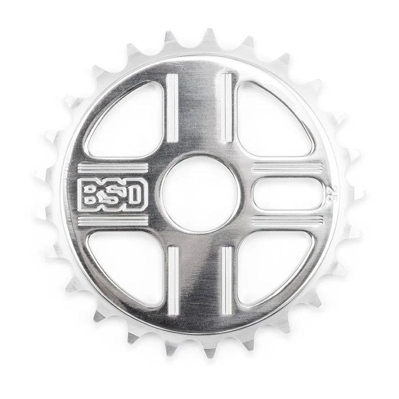 BSD BMX 25t Polished TBT Bicycle Sprocket 5150 Skate Shop