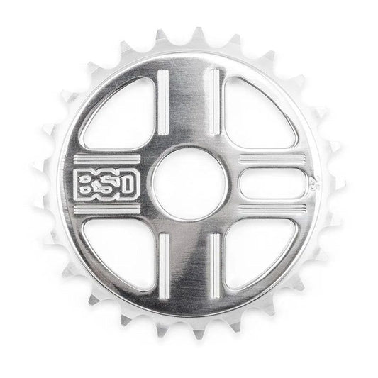 BSD BMX 25t Polished TBT Bicycle Sprocket 5150 Skate Shop