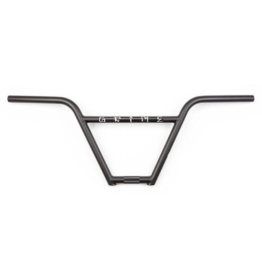 BSD BMX 9.5" Grime Flat Black 4pc Bicycle Handlebars 5150 Skate Shop
