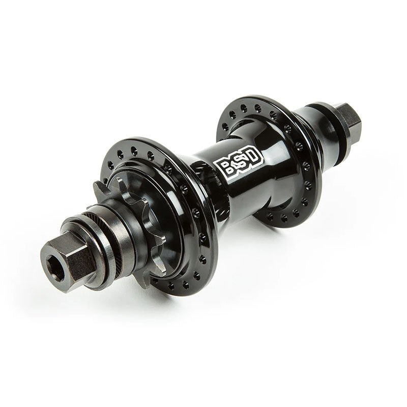 BSD BMX Back Street Pro Cassette (Black) RHD Female Black Rear Bicycle Hub