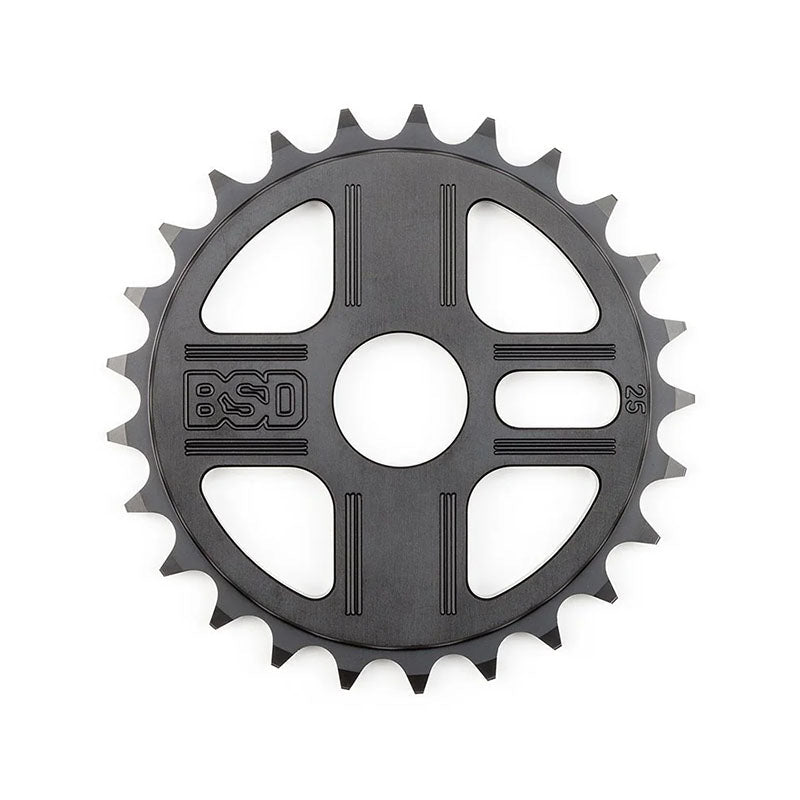 BSD BMX Black 25t TBT Bicycle Sprocket - 5150 Skate Shop