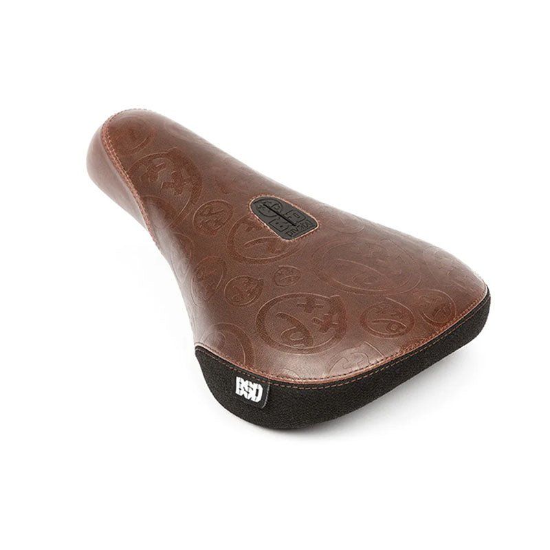 BSD BMX Brown Acid Flashback Fat Bicycle Seat 5150 Skate Shop