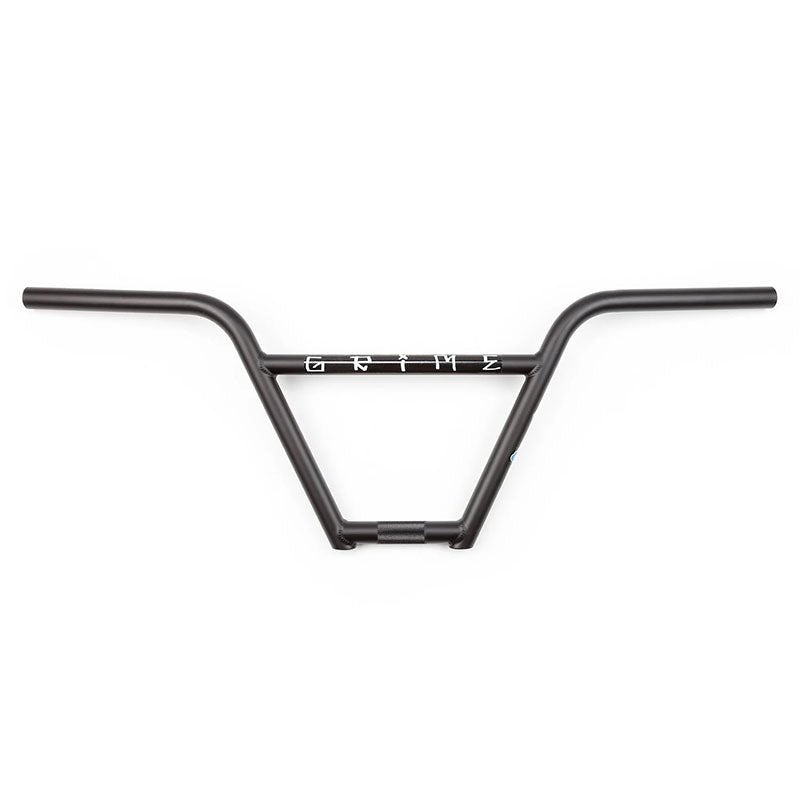BSD BMX Grime 9" 4pc Bar Flat Black Bicycle Handlebars