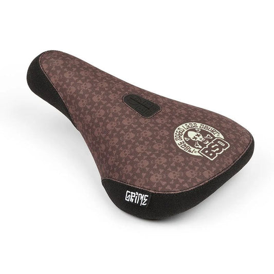 BSD BMX Grime Fat Brown n' Out Bicycle Seat 5150 Skate Shop