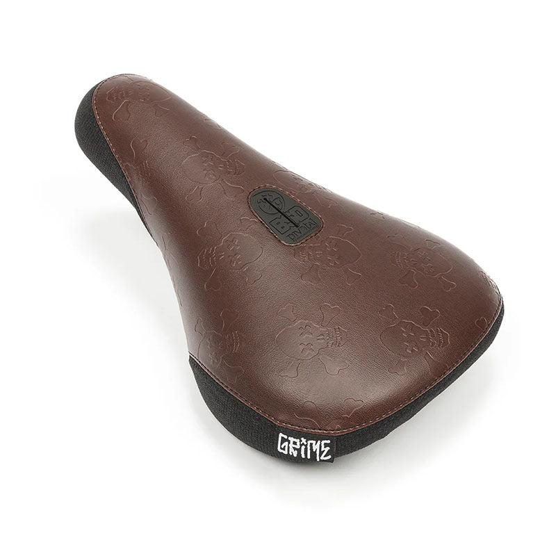 BSD BMX Grime Fat Seat Skull Repeat Bicycle Seat