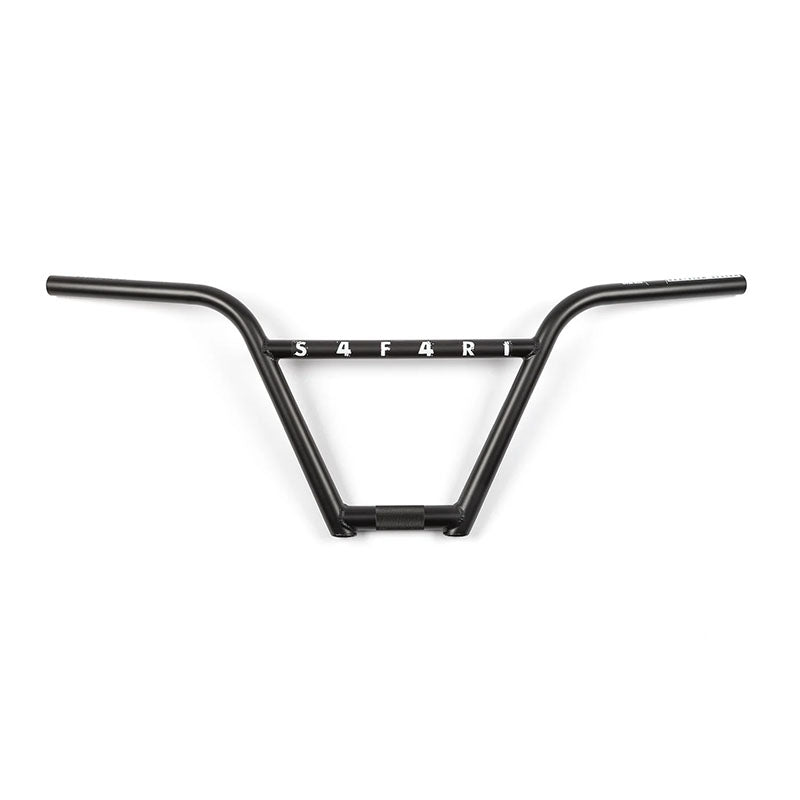 BSD BMX S4F4RI 9.6" 4pc Bar Flat Black Bicycle Handlebars