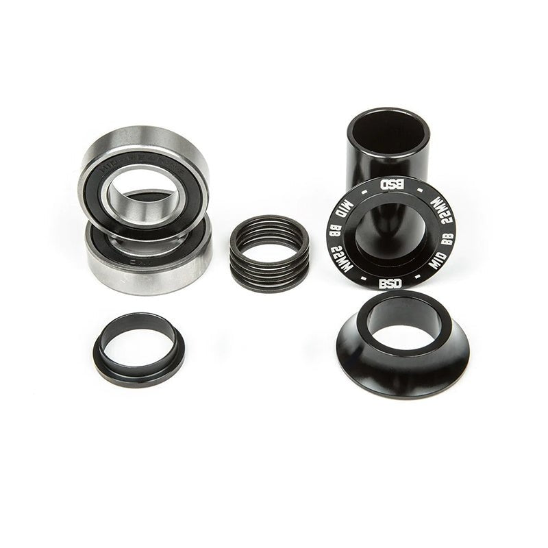 BSD BMX Substance Mid 19mm Black Bottom Bracket-5150 Skate Shop