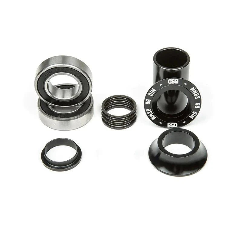 BSD BMX Substance Mid 24mm Black Bottom Bracket 5150 Skate Shop
