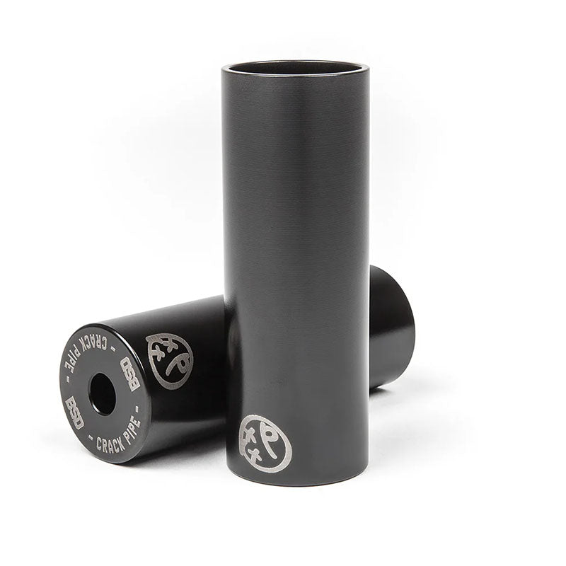 BSD BMX Crack Pipe 3/8" x 4" Peg Black 1pc
