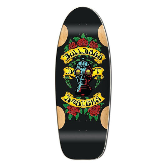 Bull Dog Designs Car Paint BLACK FORMICA 33"x 11.875"x WB 18.5" Skateboard Deck 5150 Skate Shop