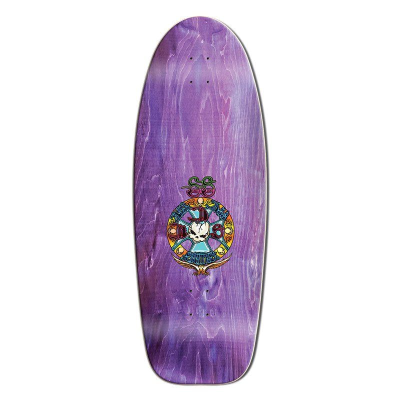 Bull Dog Designs Car Paint BLACK FORMICA 33"x 11.875"x WB 18.5" Skateboard Deck 5150 Skate Shop