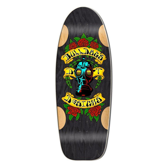 Bull Dog Designs Car Paint BLACK STAIN 33"x 11.875"x WB 18.5" Skateboard Deck 5150 Skate Shop