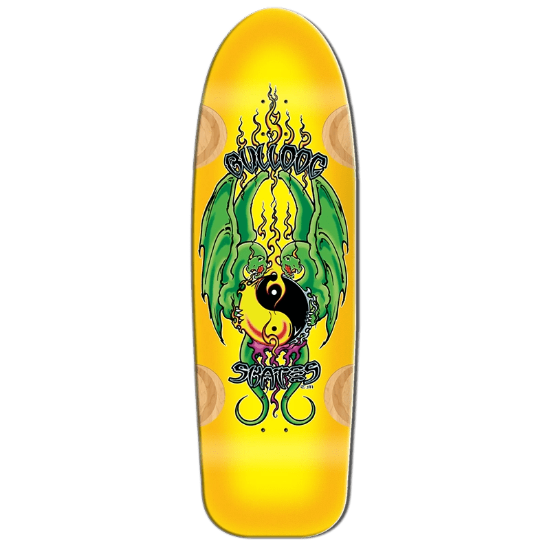 Bull Dog Skates 10.75" x 34.5625" YELLOW BEAMER 11 Skateboard Deck (Pre - Order) - 5150 Skate Shop