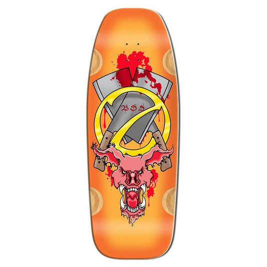 Bull Dog Skates 12" x 33" EVIL PIG ORANGE Skateboard Deck 5150 Skate Shop