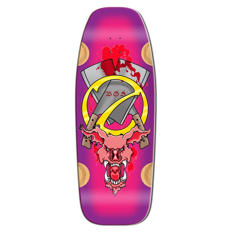 Bull Dog Skates 12" x 33" EVIL PIG PINK Skateboard Deck (Pre - Order) - 5150 Skate Shop