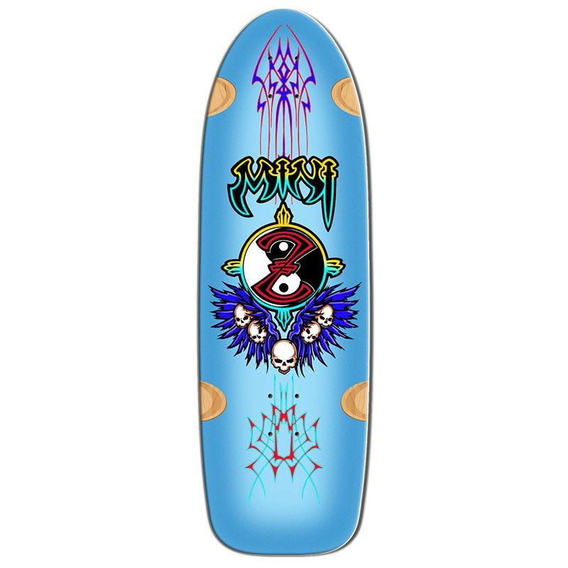 Bull Dog Skates 9.5" x 30.5" MINI Z BLUE Skateboard Deck 5150 Skate Shop