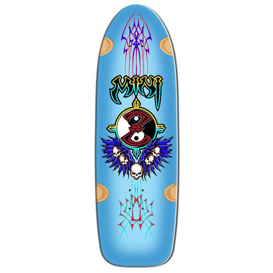 Bull Dog Skates 9.5" x 30.5" MINI Z BLUE Skateboard Deck 5150 Skate Shop