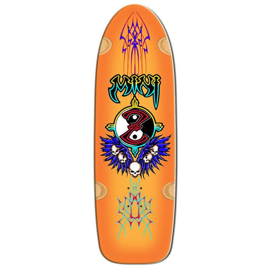 Bull Dog Skates 9.5" x 30.5" MINI Z ORANGE Skateboard Deck 5150 Skate Shop