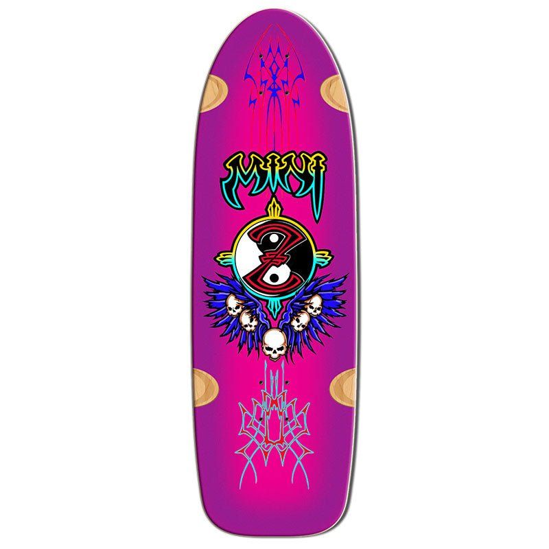 Bull Dog Skates 9.5" x 30.5" MINI Z PINK Skateboard Deck 5150 Skate Shop