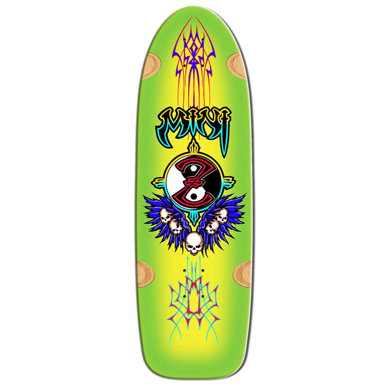 Bull Dog Skates 9.5" x 30.5" MINI Z GREEN Skateboard Deck (Pre - Order) - 5150 Skate Shop