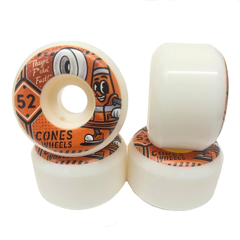Cones 52mm 99a Coney Banner Demolition Formula Skateboard Wheels 4pk