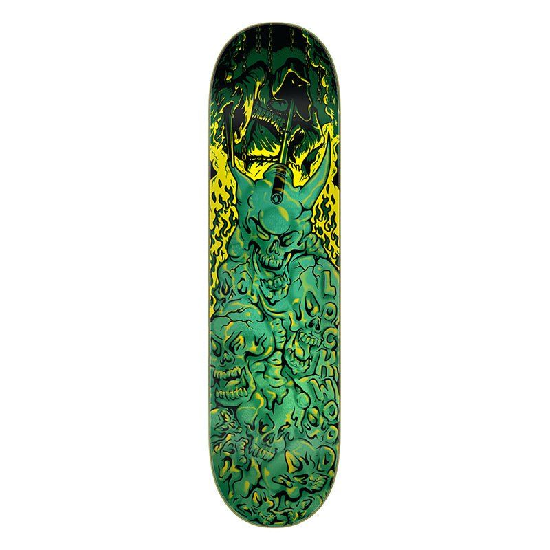 Creature 8.25" x 32.04" Lockwood Fumes Pro Skateboard Deck 5150 Skate Shop