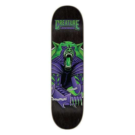 Creature 8.25" x 32.04" Lockwood Robo Wolf Pro Skateboard Deck 5150 Skate Shop
