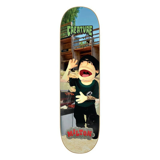 Creature  8.6" Milton Martinez Fuzzy Fiends Skateboard Deck 5150 Skate Shop