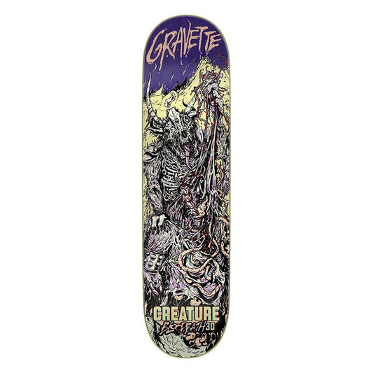 Creature 8.0" x 31.8" Gravette Bloodbath 3D Pro Skateboard Decks - 5150 Skate Shop