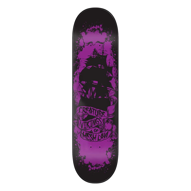 Creature 8.3" x 32.2" Gravette Vikings of Hesh Law XX Pro Skateboard Deck