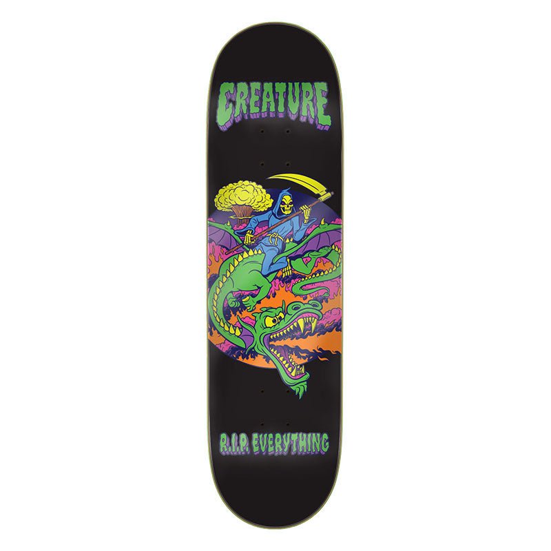 Creature 8.51" x 31.88" RIP Everything SM 7 Ply Birch Stumps Skateboard Deck